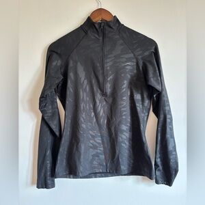 Nike Black Dri-FIT quarter zip